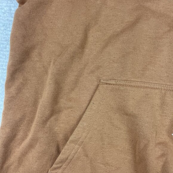 Star Wars Hoodie Large Empire Strikes Back HM Yoda Brown Pockets Pullover Mens - Picture 16 of 16